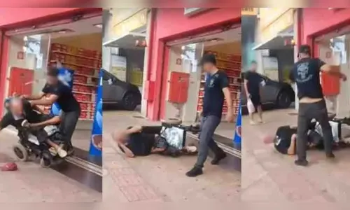 Cadeirante é agredido por segurança em loja e ação gera indignação