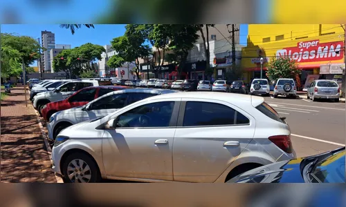 Estacionamento rotativo volta a ser cobrado a partir desta terça (8)