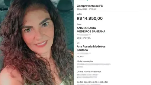 Ana Rosaria Medeiros perdeu quase R$ 15 mil
