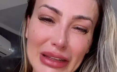 Andressa está internada devido a uma pneumonia