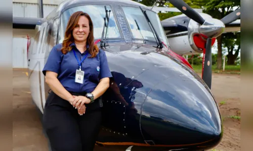 Pela primeira vez, uma mulher assume o comando do Aeroporto Municipal