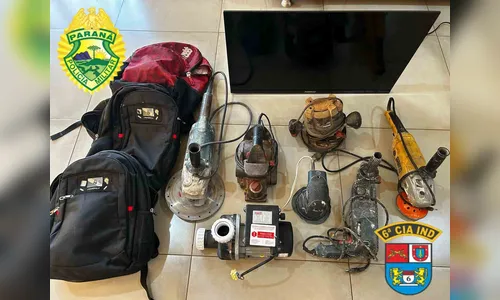 PM de Jardim Alegre prende suspeito de furto em Lidianópolis