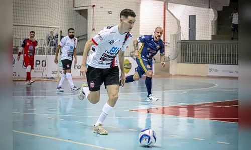 Apucarana Futsal empata no Lagoão e segue sem vencer na Série Prata