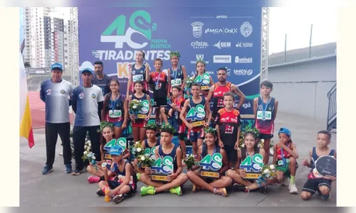 Atletismo kids de Apucarana conquista nove medalhas em Maringá