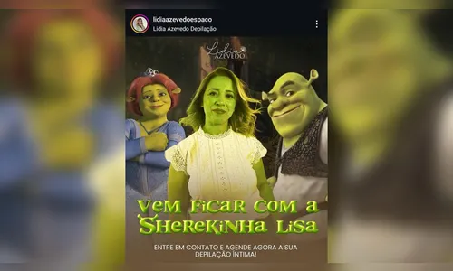 Propaganda de depiladora viraliza e causa polêmica: 'Sherekinha lisa'