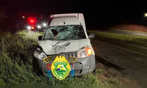 Câmera flagrou furto de Fiorino que atropelou e matou idosa; veja