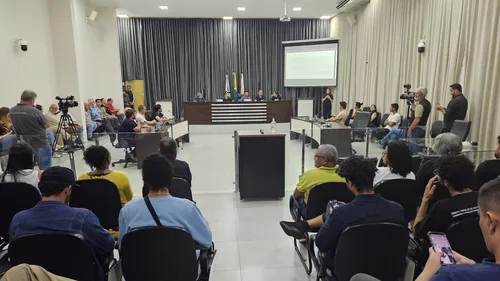 Audiência pública foi realizada na Câmara Municipal