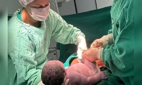 Bebê de 6,2 kg quebra recorde de maternidade em Minas Gerais