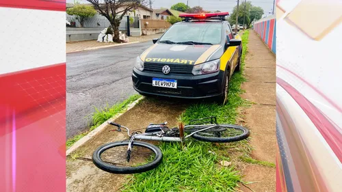 Bicicleta motorizada foi recolhida e encaminhada ao pátio do Detran