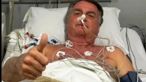 Bolsonaro sentiu fortes dores abdominais e precisou ser atendido com urgência