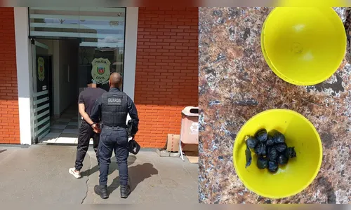 Traficante é preso com crack em praça da área central de Apucarana