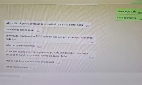 Mulher é presa por extorquir amigo casado para não revelar traição