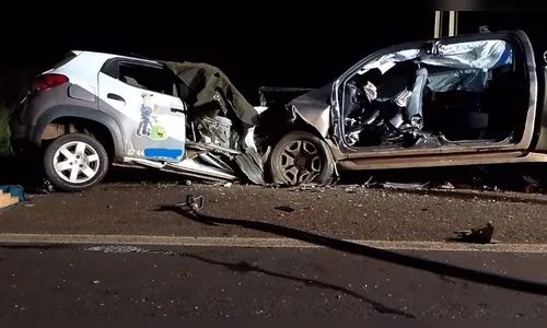 Colisão frontal na BR-369 mata quatro pessoas e deixa cinco feridos