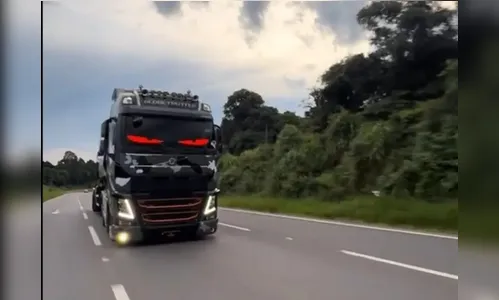 Transformação em caminhão de paranaense viraliza nas redes sociais