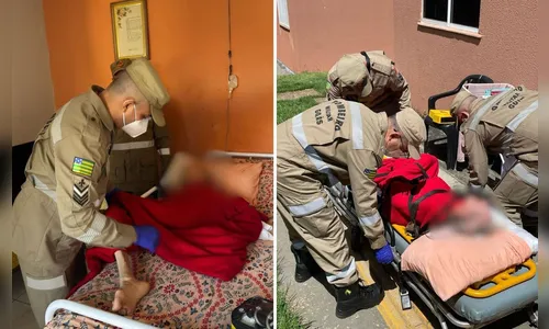 Filho é preso após deixar mãe amarrada e sem comida por dias