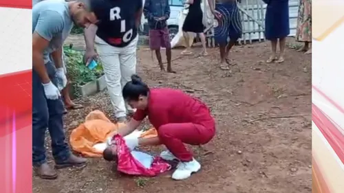 Criança foi socorrida e encaminhada ao hospital