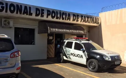 Deitido foi levado a Delegacia de Faxinal