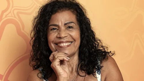 Ela entrou no programa ao lado do filho