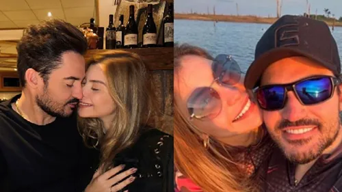 Ele anunciou o fim do namoro com a médica dermatologista Lara Bissi