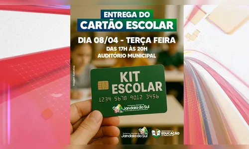 Jandaia vai distribuir cartão para material escolar e uniformes