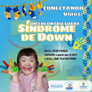 Evento debate inclusão de pessoas com Síndrome de Down em Apucarana