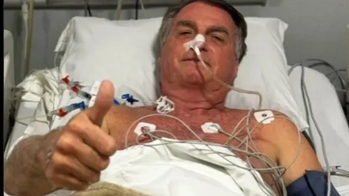 Foto publicada no perfil do ex-presidente Bolsonaro nas redes sociais