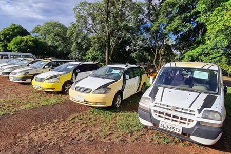 Frota de veículos foi leiloada no Paraná