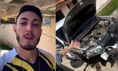 Influencer do PR debocha após acidente: 