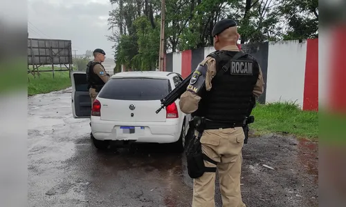 'Veículo bombinha' é apreendido pela Rocam em Apucarana