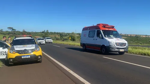 Homem morre atropelado na BR-376; motorista foge sem prestar socorro