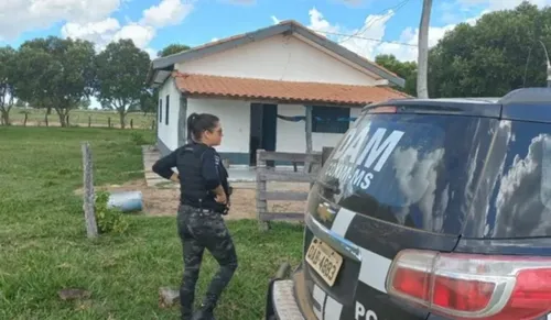 Idoso foi preso pela polícia nesta quinta