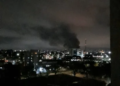 Incêndio foi registrado na PUC, em Curitiba