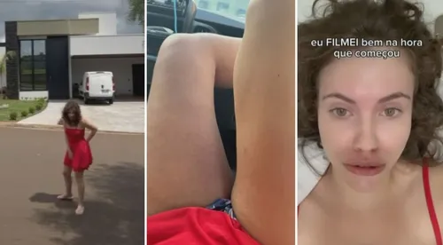 Influenciadora e atriz Sarah Femina, de 21 anos,