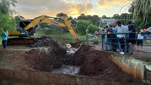 Ivaiporã inicia obra no Lago das Flores com foco no turismo religioso