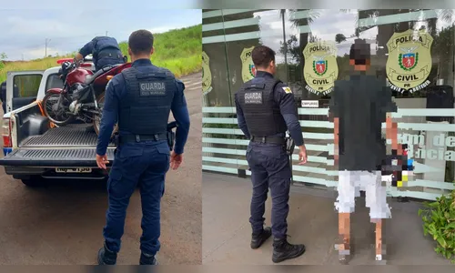 Menor é apreendido após empinar moto e fugir da GCM em Apucarana