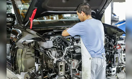 Montadora de automóveis Volkswagen, em São José dos Pinhais