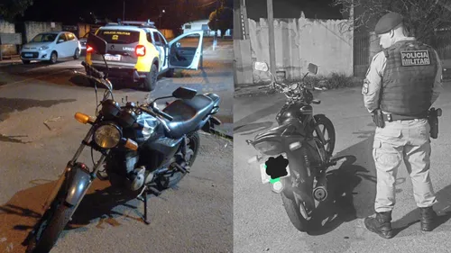 Moto foi devolvida para a entregadora