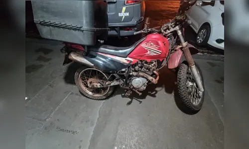 Motocicleta furtada em Apucarana é recuperada pela Polícia Militar