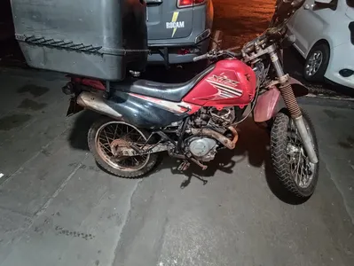 Moto foi levada para a sede da 17ª SDP