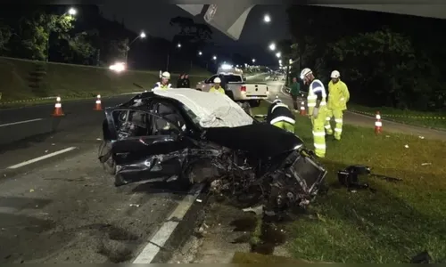 Motorista causa acidente com morte, abandona caminhonete e foge