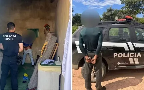 Na casa dos suspeitos, foram apreendidos aparelhos eletrônicos. Além disso, os policiais encontraram uma arma de fogo, escondida debaixo de um colchão em uma das residências
