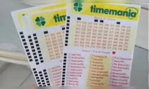 Timemania 2224 acumula e vai a R$ 8,5 milhões; veja números