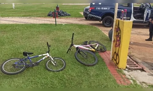 Crianças de 11 e 12 anos são apreendidas pixando em cidade do Paraná