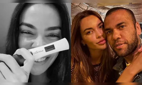 Esposa de Daniel Alves anuncia gravidez após jogador ser absolvido
