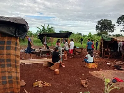 O local do incidente é uma área de retomada indígena