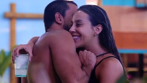 O paulistano, então, fez questão de reforçar para a bailarina o quanto gosta dela