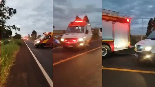 O restante dos ocupantes do carro teria sofrido algumas fraturas e ferimentos leves
