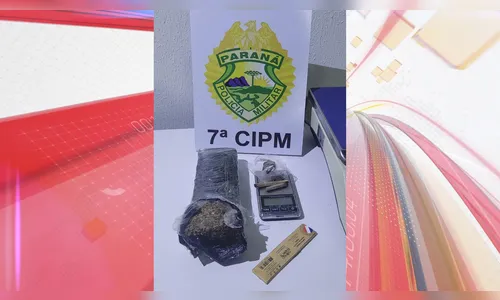 Traficantes são presos após cão da PM encontrar maconha em Arapongas