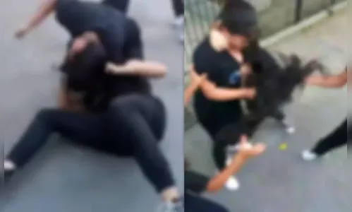 Vídeo de briga dentro de escola no PR viraliza na internet; veja