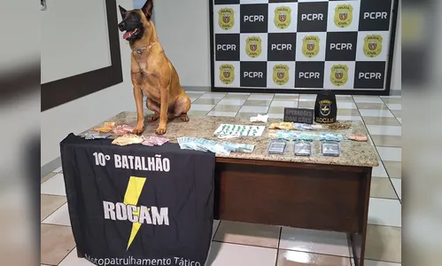 Ação da PM 'estoura' ponto de tráfico em Apucarana e prende três